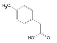 Chemical Structure of Acetic Acid AA